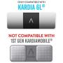 TUDIA Clear Protective Case for Kardia 6L Case, KardiaMobile 6L Case, Kardia Mobile 6L Case, Ultra Slim Lightweight Carrying Case for Alivecor Kardia 6L