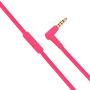 Rockpapa 950 Stereo Lightweight Foldable Headphones Adjustable Headband with Microphone 3.5mm for Cellphones Smartphones iPhone Tablets Laptop Computer Mp3/4 DVD Black Pink