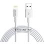 POWERADD Lightning Cable 6.6ft MFI Certified iPhone Charger USB Charging/Sync Lightning Cord 8 Pins Compatible with iPhone SE 11 11 Pro 11 Pro Max Xs MAX XR X 8 7 6S 6 5, iPad and More