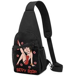 N/C Betty Boop Sling Bag Chest Bag Shoulder Backpack Cross Body