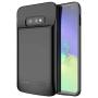 KERTER Battery Case for Galaxy S10, 4700mAh Rechargeable Portable Battery Charging Case Ultra Slim External Backup Power Bank Case for Samsung S10，Built in USB Power Bank & Kickstand, Black