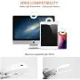 Selfie Ring Light, Rechargeable Cell Phone Ring Light 3 Tones Selfie Fill Light with 40 LED Beads Makeup Light Ring for Selfie, Photography, Livestream Selfie Ring Light, Rechargeable Cell Phone Ring Light 3 Tones Selfie Fill Light with 40 LED Beads Makeup Light Ring for Selfie, Photography, Livestream
