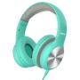 Mpow CH6 Pro Kids Headphones Over-Ear with Microphone and Volume Limited 85dB/94dB, Wired Headphone for Teens Girls Boys, HD Stereo Headset w/Sharing Function, Foldable Headset for School/PC/Cellphone