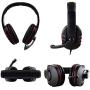 FNSHIP 3.5mm Wired Over-head Stereo Headband Gaming Headset Headphone with Mic Microphone Volume Control for SONY PS4 PC Tablet Laptop Smartphone (Renewed)