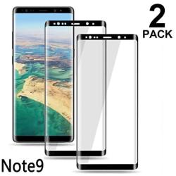 Galaxy Note 9 Screen Protector, (2-Pack) Tempered Glass Screen Protector [Force Resistant up to 11 pounds] [Full Screen Coverage] [Case Friendly] for Note 9 (Released in 2018)