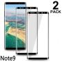 Galaxy Note 9 Screen Protector, (2-Pack) Tempered Glass Screen Protector [Force Resistant up to 11 pounds] [Full Screen Coverage] [Case Friendly] for Note 9 (Released in 2018)