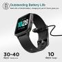 Letsfit Smart Watch, Fitness Tracker with Heart Rate Monitor, Activity Tracker with 1.3" Touch Screen, IP68 Waterproof Pedometer Smartwatch with Sleep Monitor, Step Counter for Women and Men
