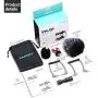 SAIREN Vlog Video On Camera Microphone Cardioid Directional Plug and Use Broadcast Mic High Sensitivity for Canon Nikon Panasonic Fuji Sony A7 III etc DSLR/Camera for iPhone 11 Pro Max Smartphone
