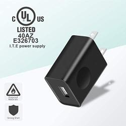 USB Wall Charger, FONKEN 5V 2A Power Adapter Universal Travel Charger USB Plug Cell Phone Charger Block Cube Compatible with iPhone, iPad, Google Nexus, Samsung, LG, HTC, Moto, Kindle and More