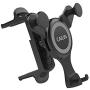 Car Phone Mount Compatible Applicable Mercedebenz Mobile Phone Holder A/B/C-Class, A3 Q2,FordMustang,Volkswagen Tiguan Automatic Locking Universal Air Vent Cell Phone Holder(Black)