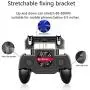 Mobile Game Controller Mobile Gaming Trigger for PUBG/Fortnite/Rules of Survival Gaming Grip and Gaming Joysticks for 4.5-6.5inch Android iOS Phone Mobile Game Controller Mobile Gaming Trigger for PUBG/Fortnite/Rules of Survival Gaming Grip and Gaming Joysticks for 4.5-6.5inch Android iOS Phone