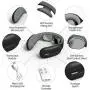 Neck Massager,Intelligent Portable Neck Massager with Heat Cordless,3 Modes 15 Levels Smart Deep Tissue Trigger Point Massage Use at Home,Office,Outdoor,Car Neck Massager,Intelligent Portable Neck Massager with Heat Cordless,3 Modes 15 Levels Smart Deep Tissue Trigger Point Massage Use at Home,Office,Outdoor,Car