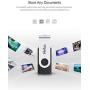 Netac USB Flash Drive 16GB 10Packs - USB 2.0 Thumb Drive Bulk, USB Memory Stick for Computer/Laptop/External Data Storage, USB Stick, Pen Drive, Jump Drive for Photo/Video, Metal Swivel Design - U505