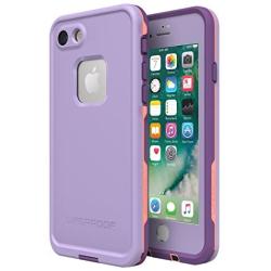 Lifeproof FRē Series Waterproof Case for Iphone 8 & 7 - Retail Packaging - Chakra (Rose/Fusion Coral/Royal Lilac)