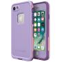 Lifeproof FRē Series Waterproof Case for Iphone 8 & 7 - Retail Packaging - Chakra (Rose/Fusion Coral/Royal Lilac)