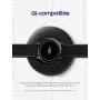 Samsung Qi Certified Fast Charge Wireless Charger Pad (2019 Edition) with Cooling Fan for Galaxy Phones, Watches and Apple Iphone Devices - US Version