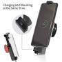 Sinjimoru Cell Phone Holder for Car, Car Charger with USB-C Type Cable as Car Phone Mount & Phone Stand for Car Phone Holder. Sinji Car Kit, Type C Package.