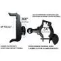 Universal Bike Phone Mount, 360 Degree Rotation Hollow Mountain Bike Phone Holder for iPhone Xs Max/XR/ 8, 8 Plus, 7, 7 Plus, 6s, 6s Plus, Galaxy S10, S10+, S8, S9, S7, LG Stylo 4 (Black) Universal Bike Phone Mount, 360 Degree Rotation Hollow Mountain Bike Phone Holder for iPhone Xs Max/XR/ 8, 8 Plus, 7, 7 Plus, 6s, 6s Plus, Galaxy S10, S10+, S8, S9, S7, LG Stylo 4 (Black)