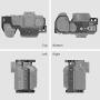SMALLRIG Camera Cage for Panasonic Lumix DC-S1 and S1R with Cold Shoe and NATO Rail CCP2345