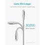 Anker Powerline+ II Lightning Cable (6ft), Silver
