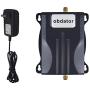 AT&T T-Mobile Cell Phone Signal Booster 4G LTE ATT Cell Booster for Home and Office obdator Band 12 700Mhz Mobile Phone Signal Repeater Amplifier Booster Kits (Black V)