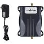 AT&T T-Mobile Cell Phone Signal Booster 4G LTE ATT Cell Booster for Home and Office obdator Band 12 700Mhz Mobile Phone Signal Repeater Amplifier Booster Kits (Black V)