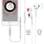 for iPhone Headphone Adapter Jack to 3.5mm Dongle for iPhone Xs/XR/XS Max/X /8/8Plus/7/7Plus.Earphone Adaptor Female Connector Audio Cable Earbuds Aux Converter Support All iOS System[3 Pack]