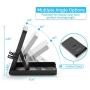 Insten Portable Playstand Compatible with Nintendo Switch / Lite, Compact Design Desktop Play Stand with Multi Viewing Angle, Also Compatible with Cell Phone Tablet iPad iPhone XR XS Max X 8 7 6s Plus