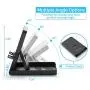 Insten Portable Playstand Compatible with Nintendo Switch / Lite, Compact Design Desktop Play Stand with Multi Viewing Angle, Also Compatible with Cell Phone Tablet iPad iPhone XR XS Max X 8 7 6s Plus Insten Portable Playstand Compatible with Nintendo Switch / Lite, Compact Design Desktop Play Stand with Multi Viewing Angle, Also Compatible with Cell Phone Tablet iPad iPhone XR XS Max X 8 7 6s Plus
