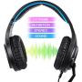 LETTON Stereo Gaming Headset for Xbox One, PS4, PC, Over Ear Headphones with Noise Cancelling Mic, Volume Controller, Bass Surround, Soft Memory Earmuffs for Computer Laptop Mac LETTON Stereo Gaming Headset for Xbox One, PS4, PC, Over Ear Headphones with Noise Cancelling Mic, Volume Controller, Bass Surround, Soft Memory Earmuffs for Computer Laptop Mac
