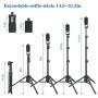 Selfie Stick Tripod, 51" Extendable Tripod Stand with Cell Phone Mount Holder & Wireless Remote,Compatible with iPhone 11,11 pro,Xs,X,8,7,6 Plus,Samsung Galaxy S9,S8,S7 Plus,Note 8, Gopro,More