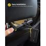 Headrest Tablet Holder, Car Tablet Mount - Lamicall Headrest Stand Cradle Compatible with Devices Such as iPad Pro Air Mini, Galaxy Tabs, Other 4.7-12.9" Cell Phones and Tablets - Black