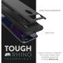 TUDIA Merge Designed for TCL 10L Case/TCL 10 Lite Case, Rugged Slim Dual Layer Protective Phone Case for TCL 10L / TCL 10 Lite (Matte Black)