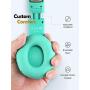 Mpow CH6 Pro Kids Headphones Over-Ear with Microphone and Volume Limited 85dB/94dB, Wired Headphone for Teens Girls Boys, HD Stereo Headset w/Sharing Function, Foldable Headset for School/PC/Cellphone