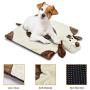 Moropaky Puppy Heartbeat Toy Puppy Bed Mat for Anxiety Relief, Behavioral Training Aid Toy for Dog Calming Sleeping Soother Cuddle