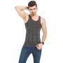 JQ JQAMAZING Mens Slimming Body Shaper Vest Abdomen Slim Shirt Compression Tank Shaperwear