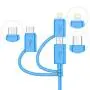 Apple MFI Certified 3-in-1 Cable, Lightning/Type C/Micro USB Cable for iPhone, iPad, Huawei, HTC, LG, Samsung Galaxy, Sony Xperia, Android Smartphones, iPad Pro 2018 and More 3 in 1 Blue(3FT) Apple MFI Certified 3-in-1 Cable, Lightning/Type C/Micro USB Cable for iPhone, iPad, Huawei, HTC, LG, Samsung Galaxy, Sony Xperia, Android Smartphones, iPad Pro 2018 and More 3 in 1 Blue(3FT)