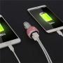 Bling Dual USB Car Charger Quick Charge 3.0 Crystal Car Decorations Fast Charging Adapter Women Cute Car Accessories for iPhone Samsung Galaxy S10/S9/S8/S7/S7 Edge/S6/Edge+ Nexus 6P/5X,LG,Nexus(Pink)