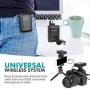 Movo Wireless Smartphone Video Kit with Tripod, Grip Rig, Wireless Lavalier Microphone, LED Light, Lightning, USB Type C Dongles - Compatible with iPhone, Android, Samsung Galaxy, Pixel, Moto, and HTC Movo Wireless Smartphone Video Kit with Tripod, Grip Rig, Wireless Lavalier Microphone, LED Light, Lightning, USB Type C Dongles - Compatible with iPhone, Android, Samsung Galaxy, Pixel, Moto, and HTC