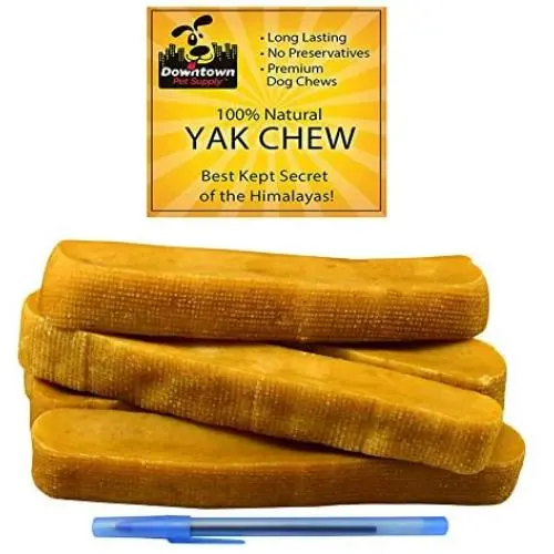 Downtown Pet Supply Himalayan Yak Dog Chew, 100% Natural Dog Chews for Small, Medium, and Large Dogs: Mixed Packs, Variety of Sizes Downtown Pet Supply Himalayan Yak Dog Chew, 100% Natural Dog Chews for Small, Medium, and Large Dogs: Mixed Packs, Variety of Sizes