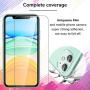[ 4 PACK] UniqueMe 2 pack tempered glass screen protector +2 pack tempered glass Camera Lens protector for iPhone 11 (6.1 inch)