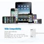 POWERADD Apple Certified iPhone 4 4s 3G 3GS iPad 1 2 3 iPod Touch Nano 30 Pin Charger USB Sync Cable Charging Cord Dock Adapter Data 4 Feet White (1 pcs, White)