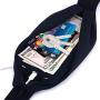 Smartlle Fanny pack, Running Belt, Waist Bag for Women & Men for iPhone 11/11 Pro/11 Pro Max/XR/XS Max/X/XS/8 7 6 6S Plus, Samsung Galaxy S/Note, All Mobiles up to 6.7,Gym Workout Fitness Gear-Black