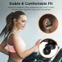 Wireless Earbuds, Vislla 5.0 Bluetooth Sport Headphones Stereo Bass Sound TWS Ear Buds Over Ear Sweatproof Headset 8 Hours Playtime Wireless Earphones with Mic & Charging Case for Running/Working Out Wireless Earbuds, Vislla 5.0 Bluetooth Sport Headphones Stereo Bass Sound TWS Ear Buds Over Ear Sweatproof Headset 8 Hours Playtime Wireless Earphones with Mic & Charging Case for Running/Working Out