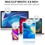 Upgraded Selfie Light for iPhone 3 Lighting Modes Rechargeable Adjustable Brightness 40 LED Ring Light Clip on Phone Camera LED Light Portable Led Circle Light