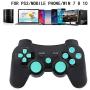 ASDQ INSI-Controller for PS3 PC Android Mobile Phone, Wireless Bluetooth Gamepad, for Sony PS3 Playstation, 3 dualshock Game Joystick Console (Color : Black)