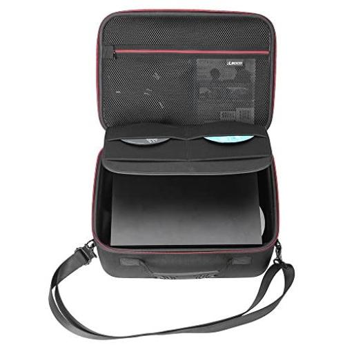 RLSOCO Hard Shell Carrying Case for Xbox One X/One S Console and Accessories - Fits for Xbox One Controllers, Headsets, Mobile Hard Drive, Cable （ Not for Xbox One or Xbox 360）