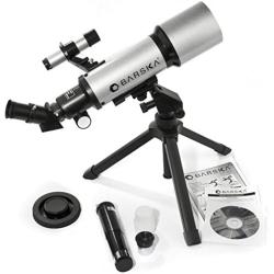 BARSKA 300 Power Starwatcher Telescope Fully Coated 400mm f/5.7 Refractor