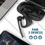 Bluetooth Headset CVC8.0 Noise Cancelling Dual Mic, Conambo Wireless Bluetooth Earpiece V5.0 Hands-Free Earphones, Compatible with iPhone and Android Cell Phones Driver/Trucker/Business