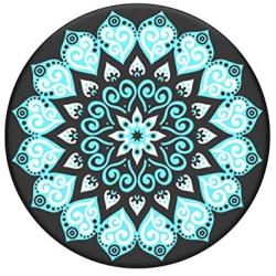PopSockets: PopGrip with Swappable Top for Phones and Tablets - Peace Mandala Sky